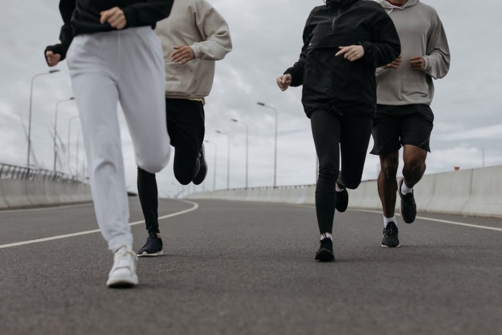 tĂȘnis certo para correr