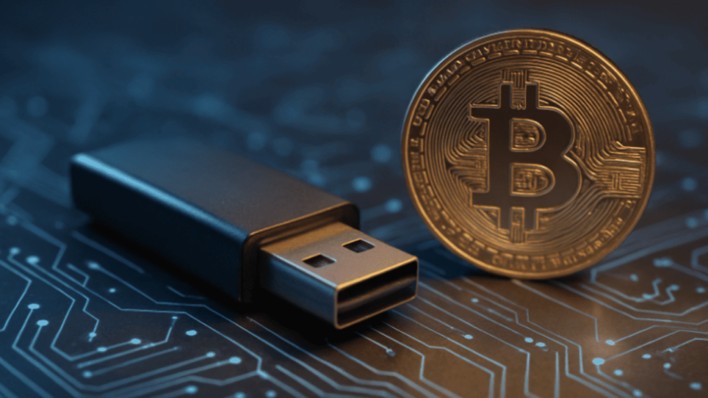 Como guardar Bitcoin no pendrive com segurança