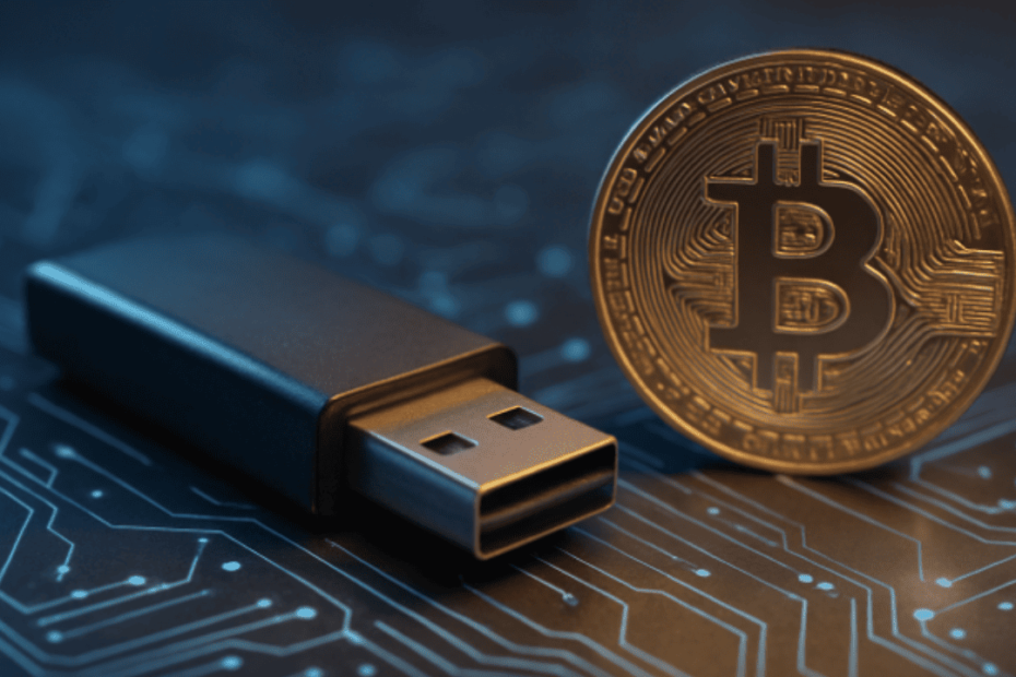 Como guardar Bitcoin no pendrive com segurança