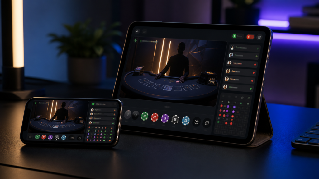 UX, mobile e live casino como diferenciais em 2026